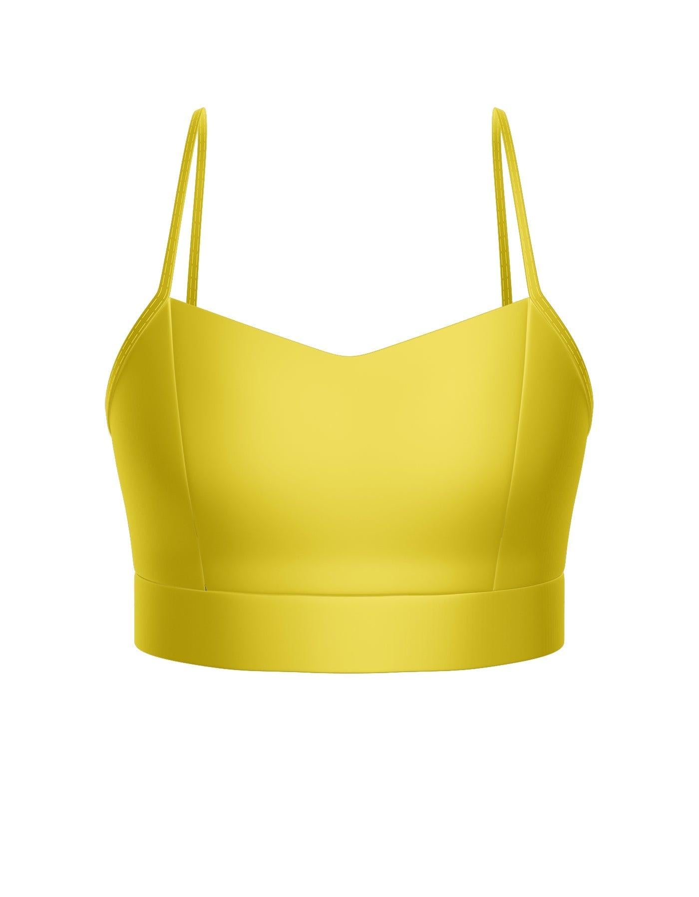 Solid Lycra Bustier