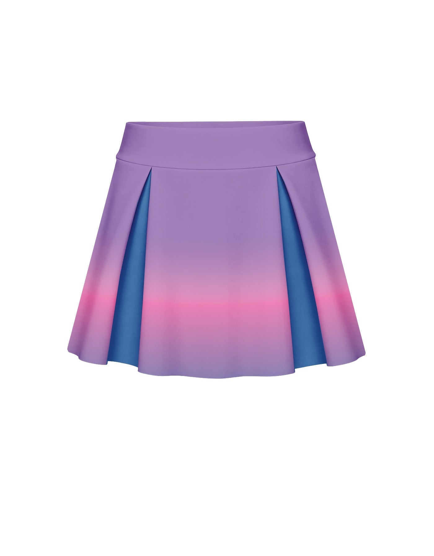 Demon Cats Half Pleat Skort