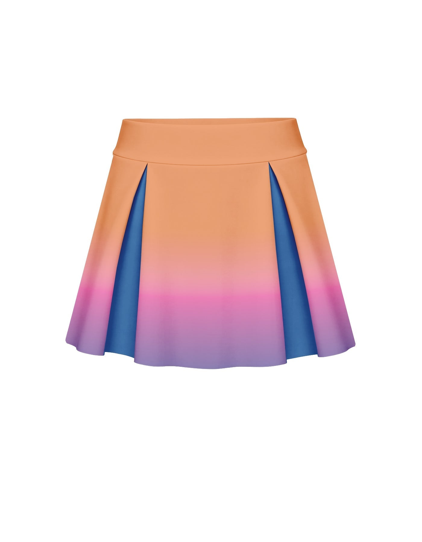 Demon Cats Half Pleat Skort