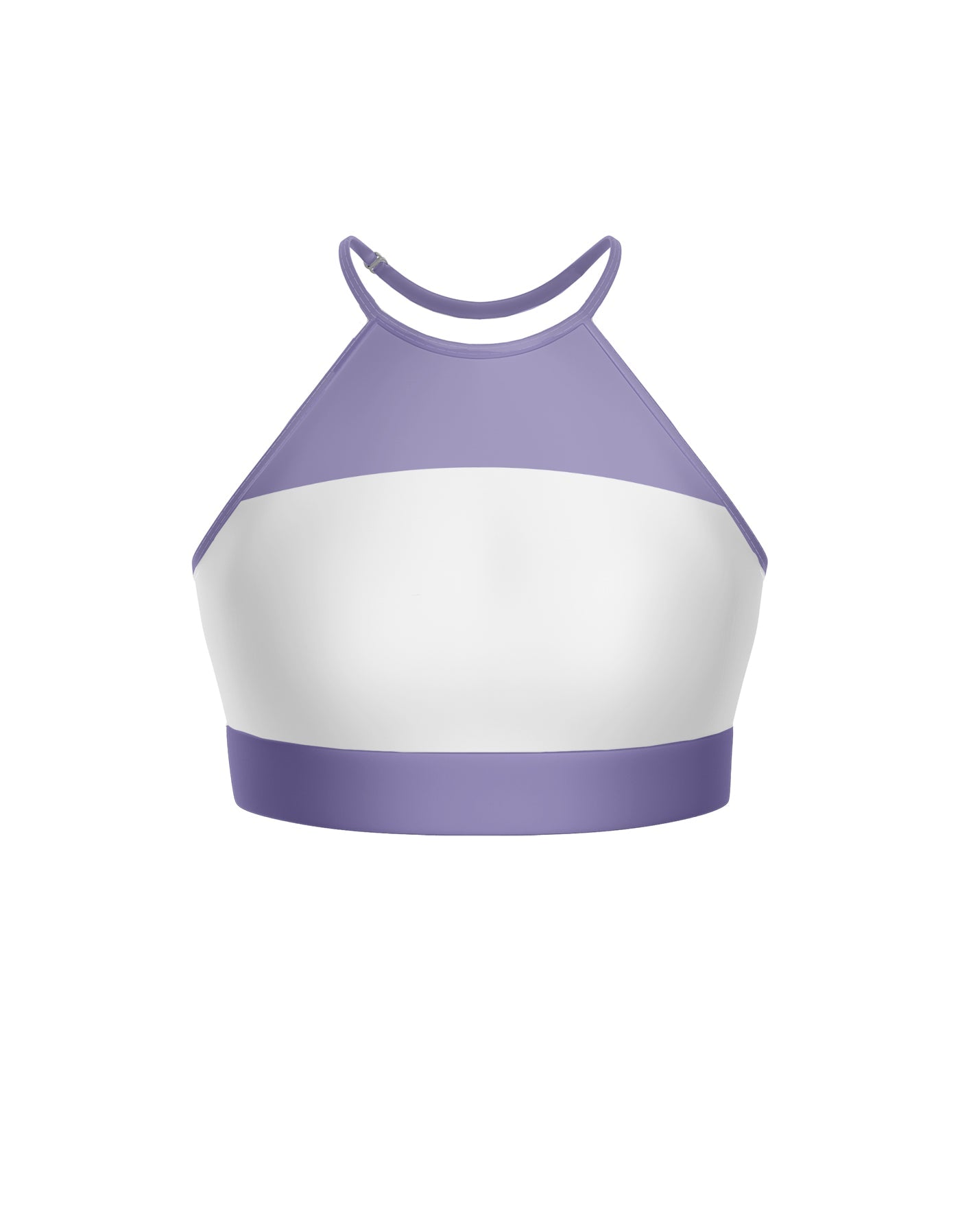 Smurfettes Halter Binding Crop Top