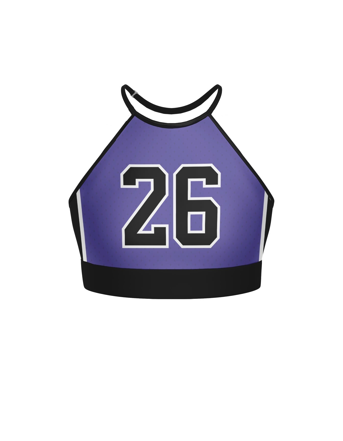 Hoopz Halter Binding Crop Top