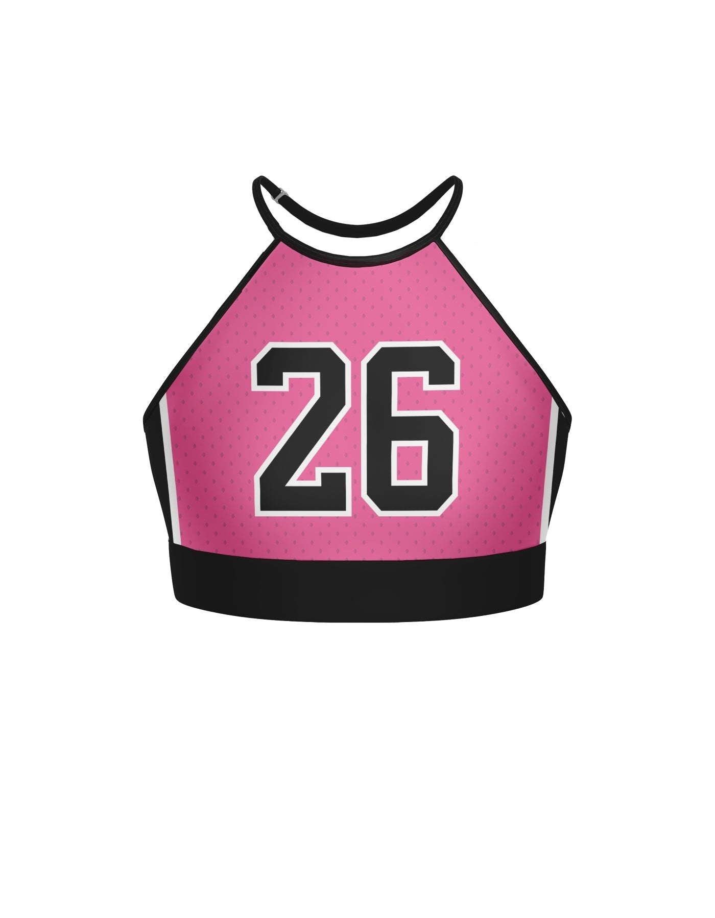 Hoopz Halter Binding Crop Top