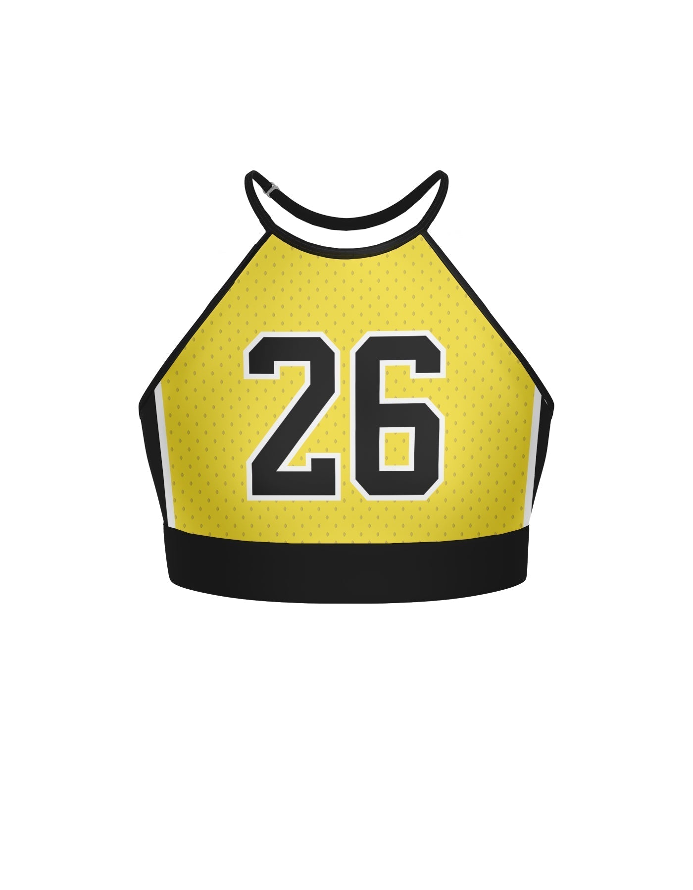 Hoopz Halter Binding Crop Top
