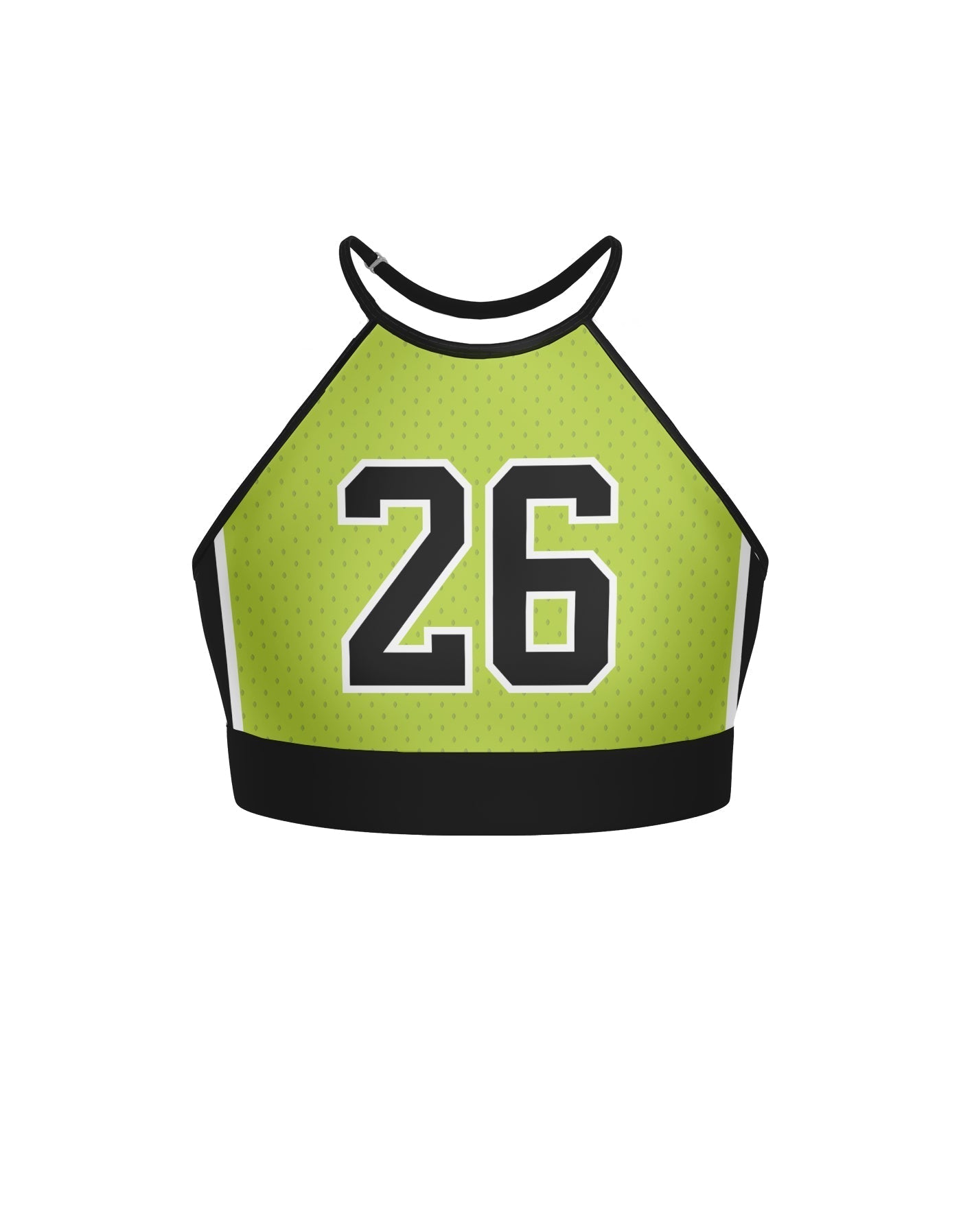 Hoopz Halter Binding Crop Top