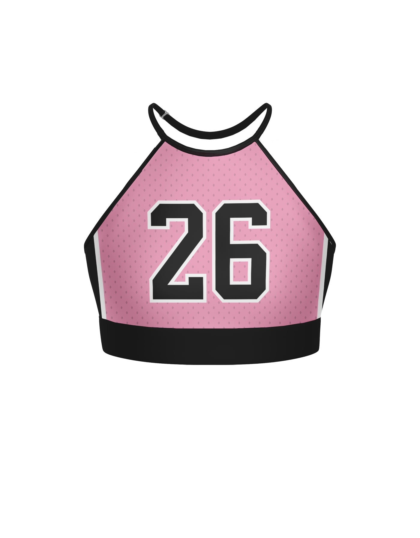 Hoopz Halter Binding Crop Top