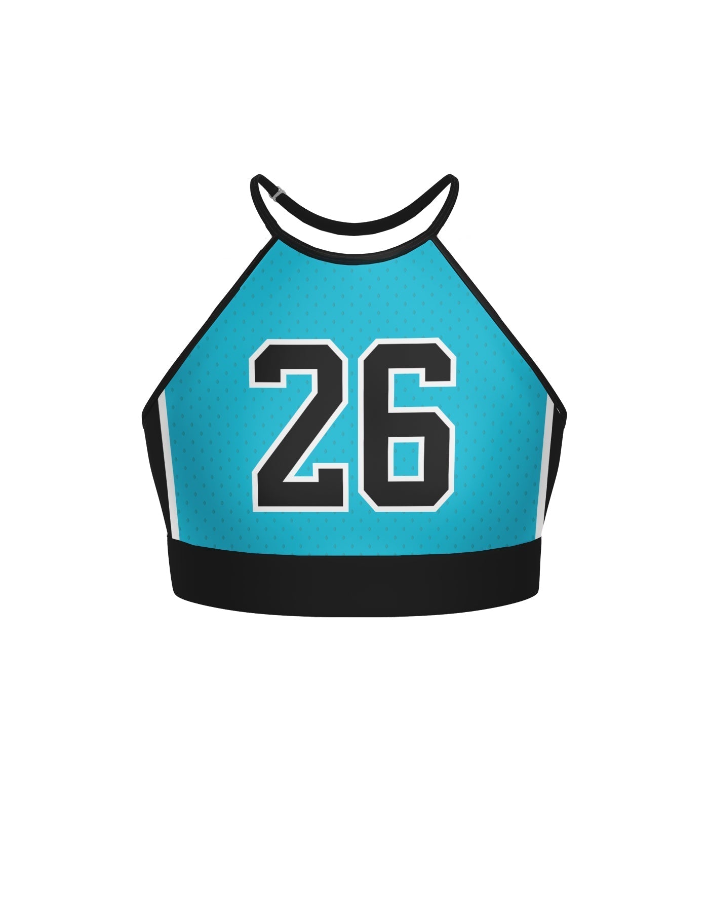 Hoopz Halter Binding Crop Top