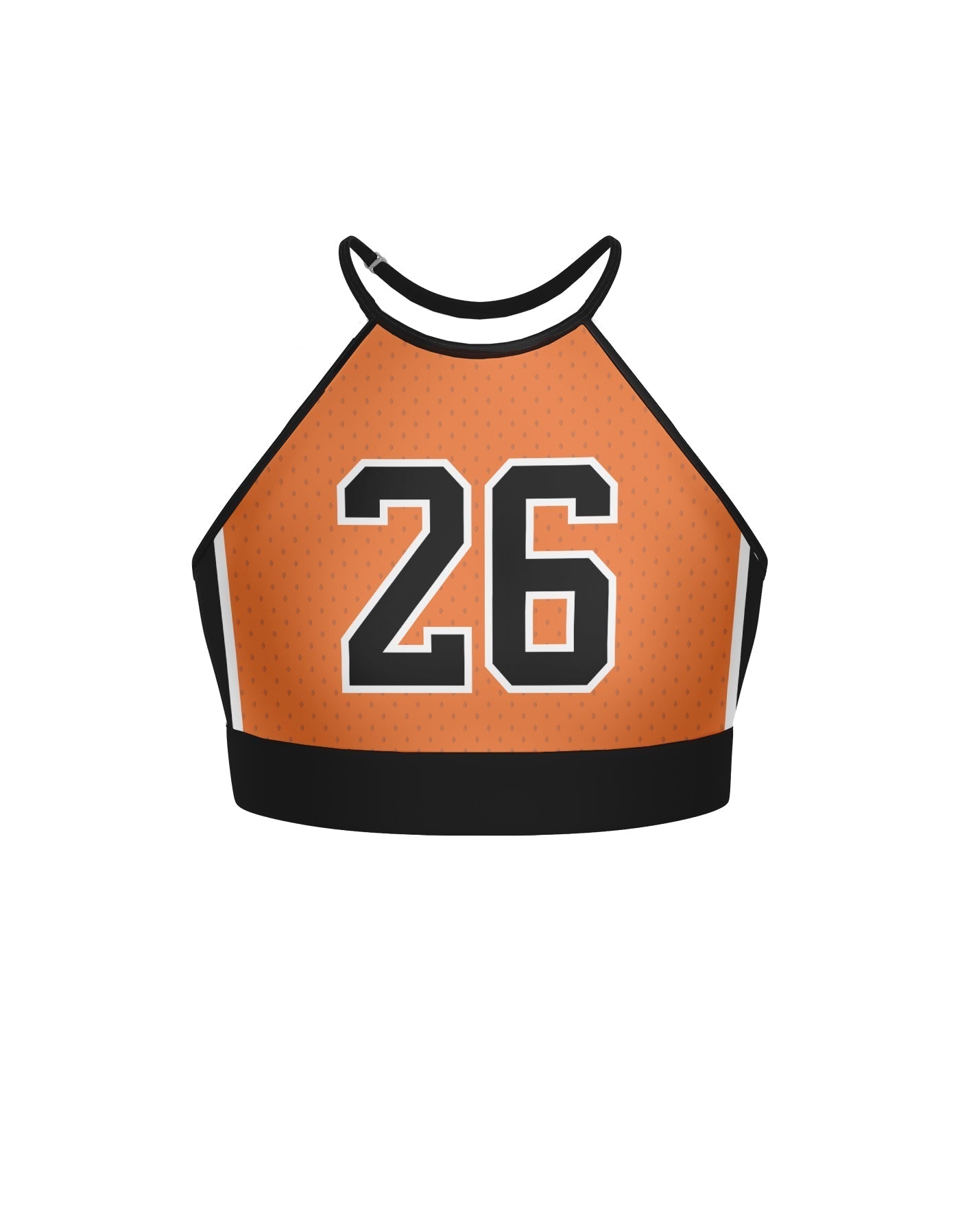 Hoopz Halter Binding Crop Top