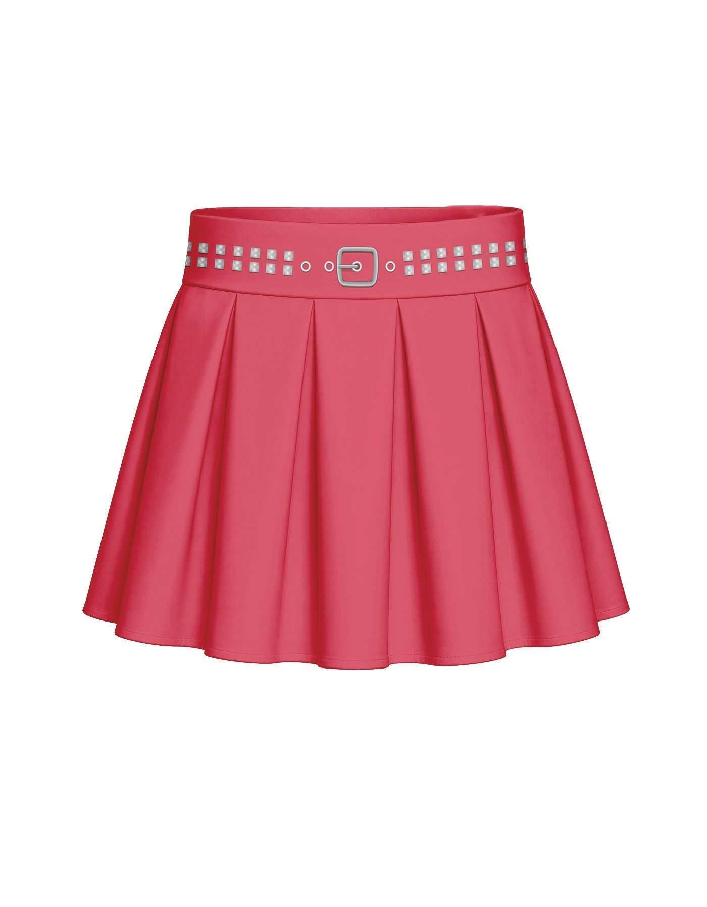 BlackPink Mini Pleated Skort