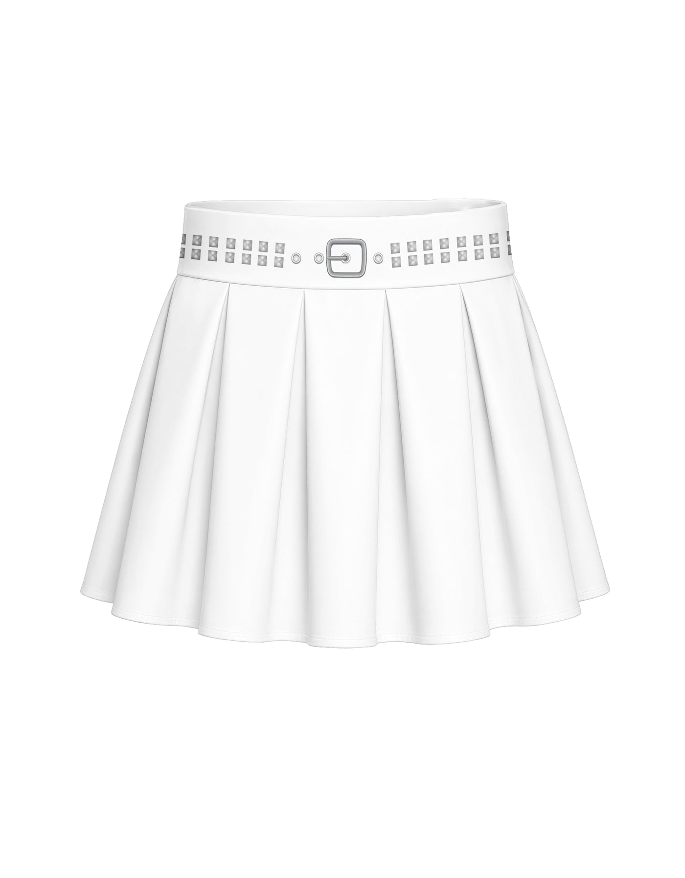 BlackPink Mini Pleated Skort
