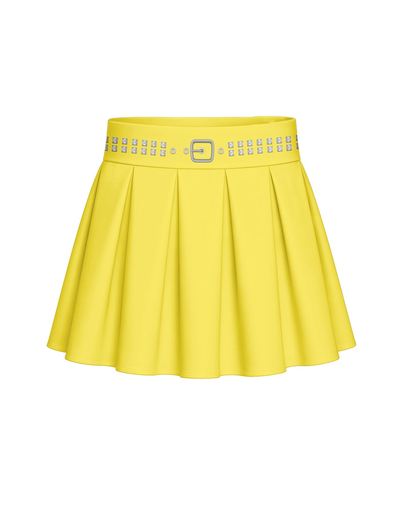BlackPink Mini Pleated Skort