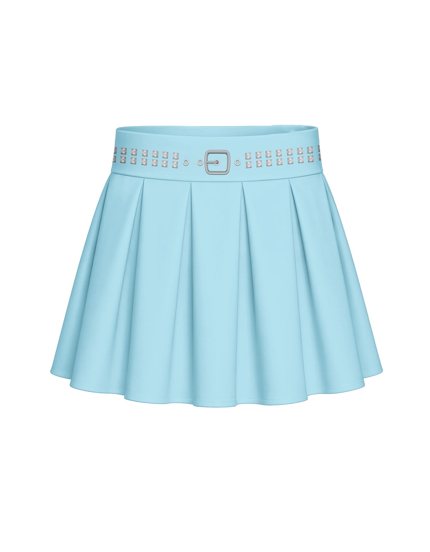 BlackPink Mini Pleated Skort