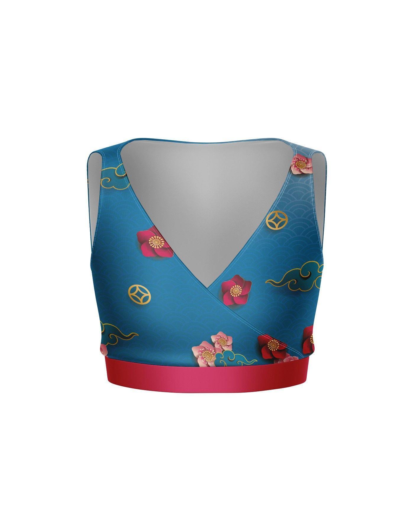 Lotus Crossover Crop Top