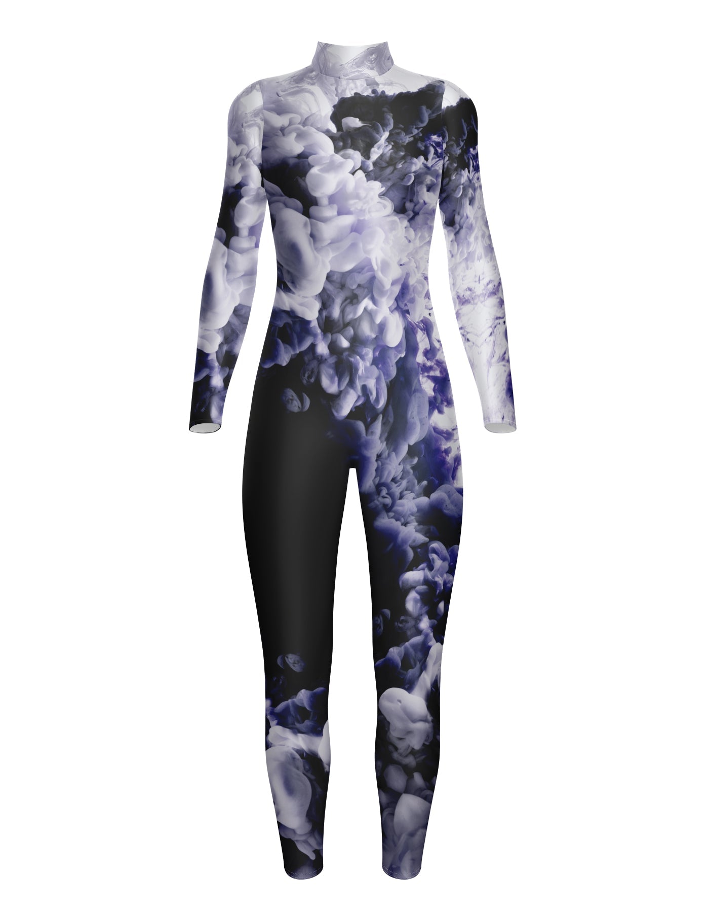 Luminous LS Tneck Zipper Back Unitard