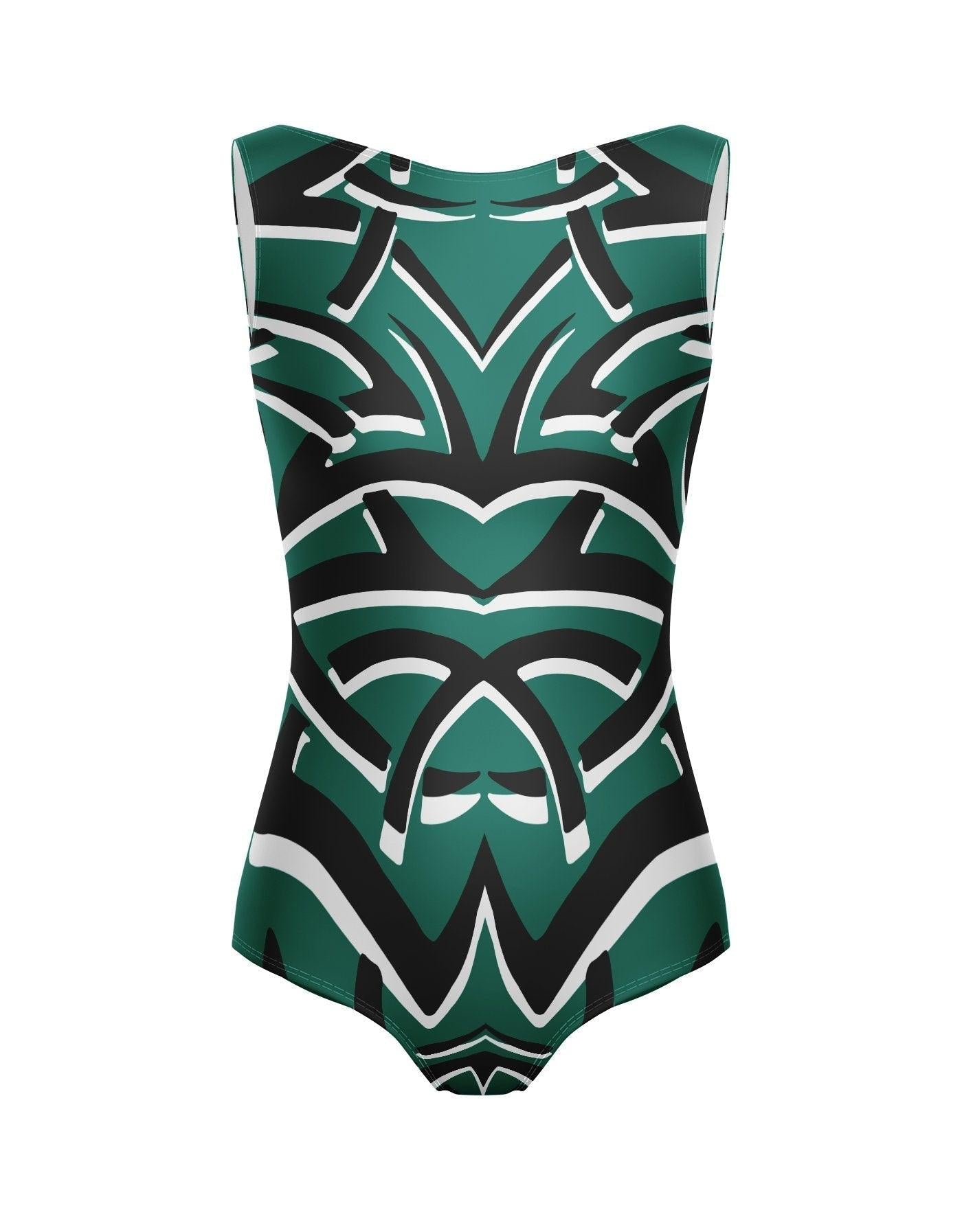 Tribal Coloured Tank Leotard