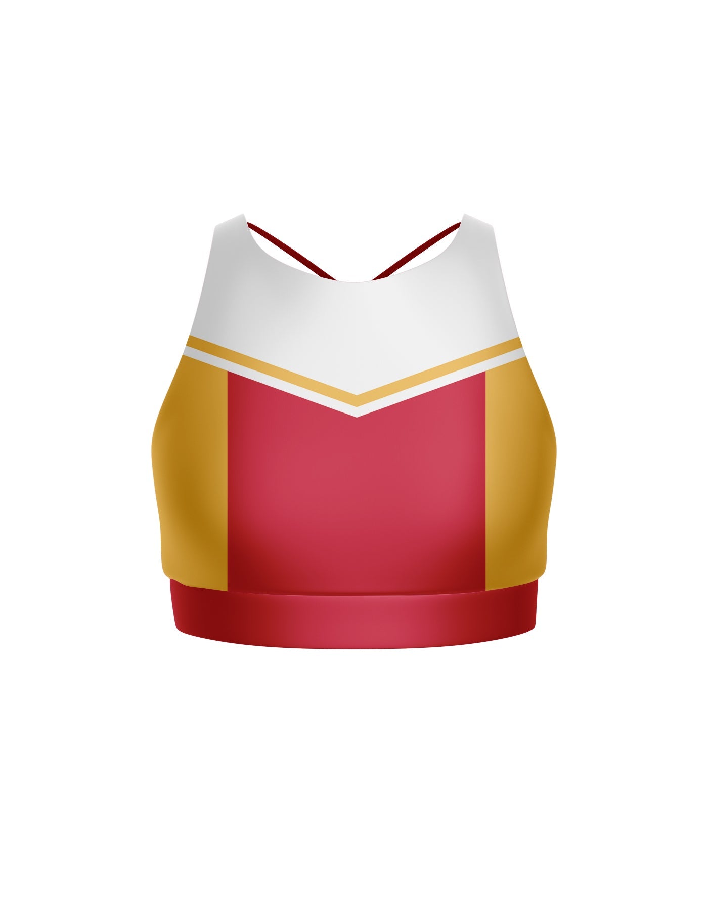 Field Goal High Neck Spaghetti Strap Crop Top