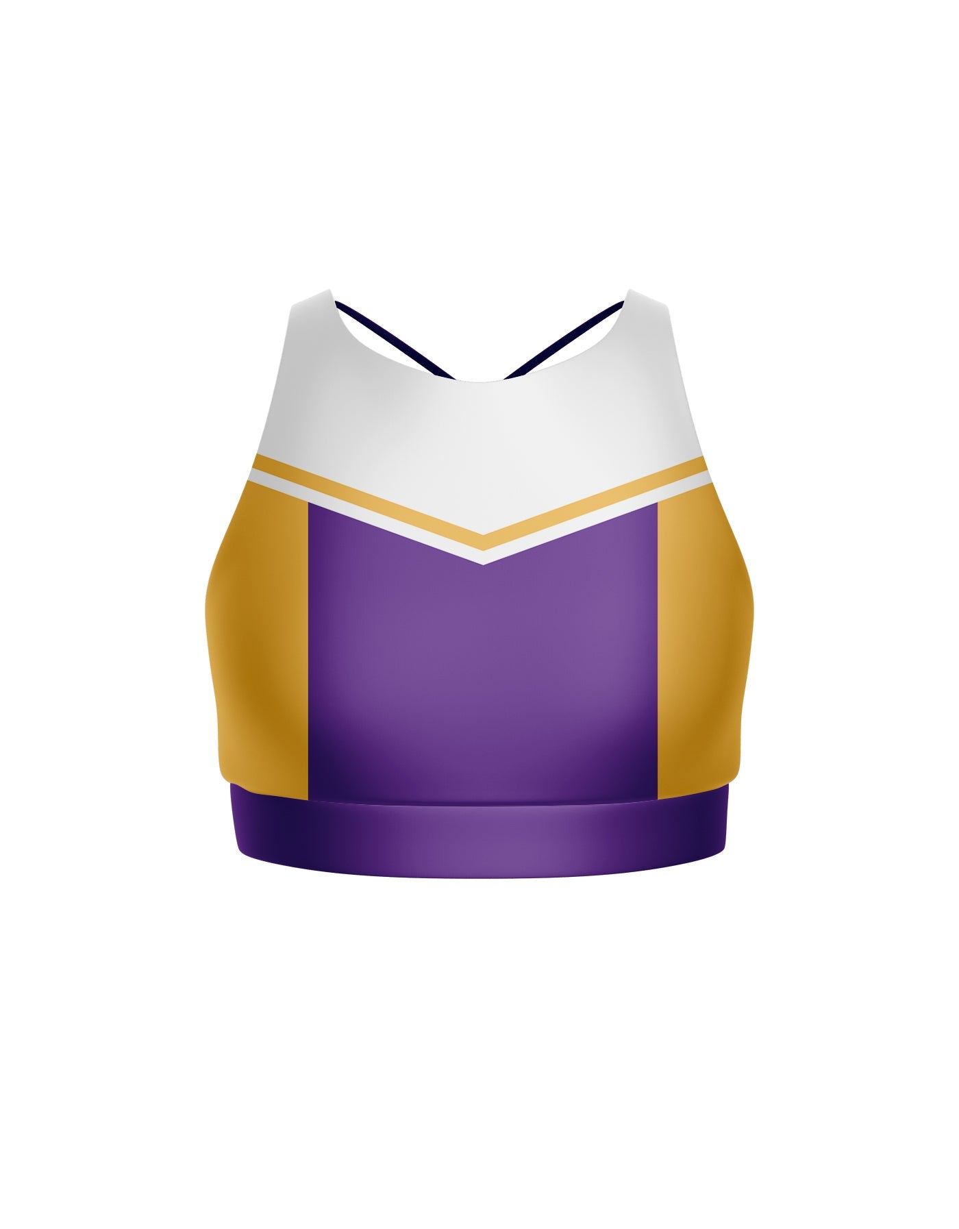 Field Goal High Neck Spaghetti Strap Crop Top