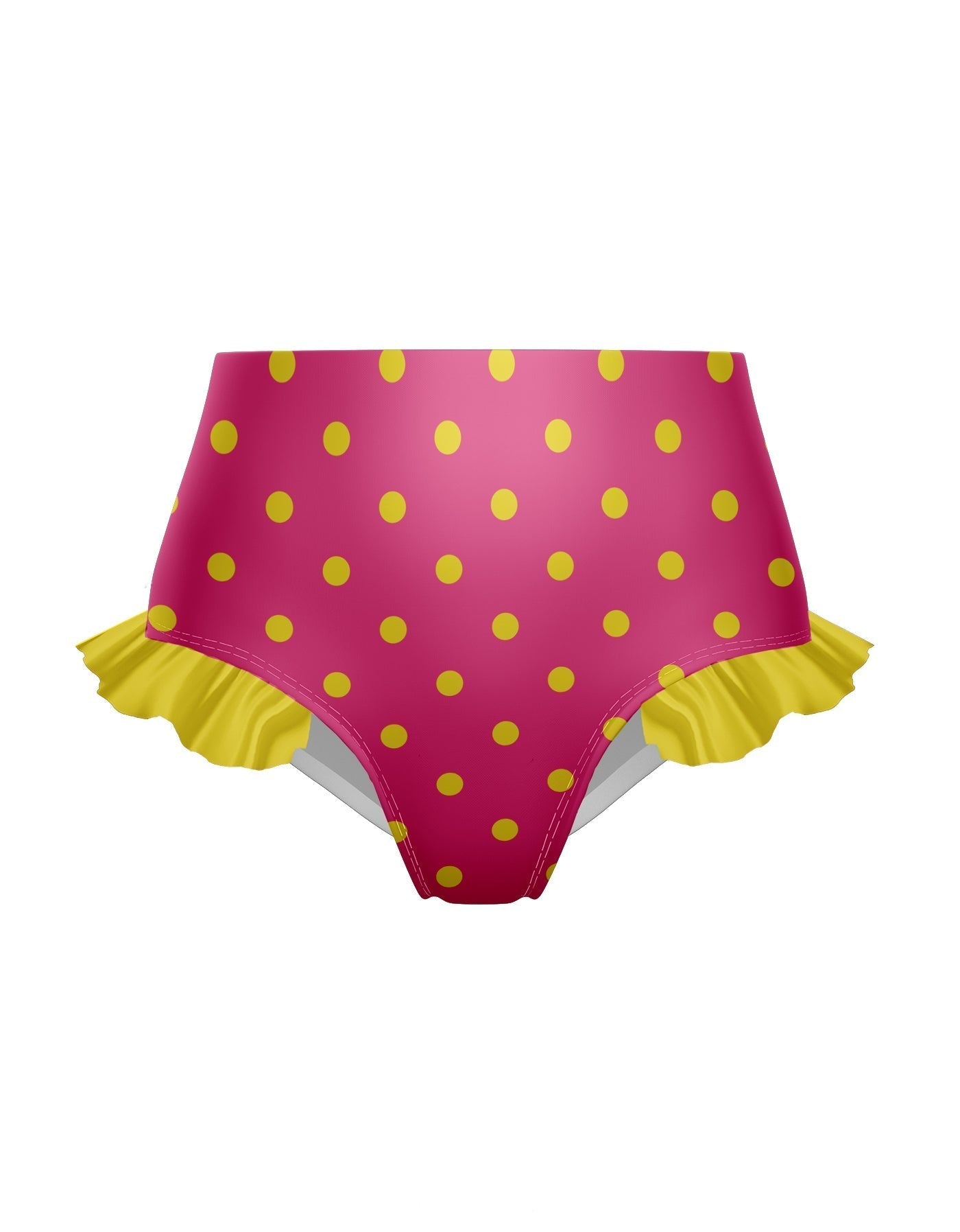 Surfin USA High Rise Panty with Ruffle