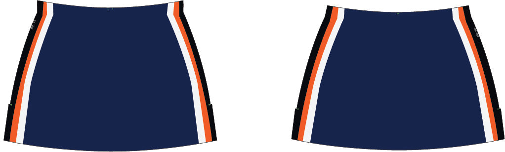 Custom Cheerleaders Panel Skirt with Vent