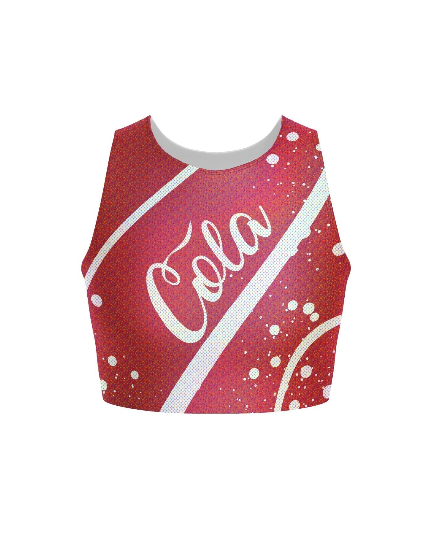 Cola Sleeveless Crop Top