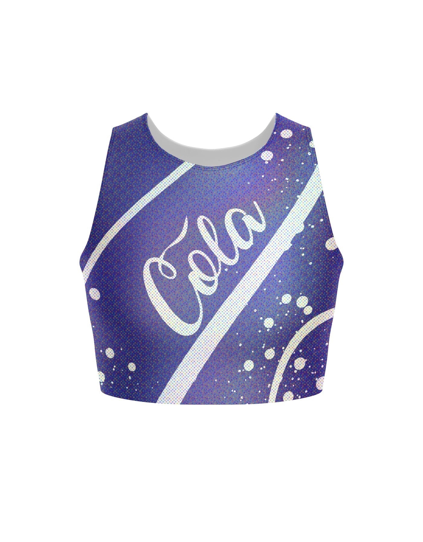 Cola Sleeveless Crop Top