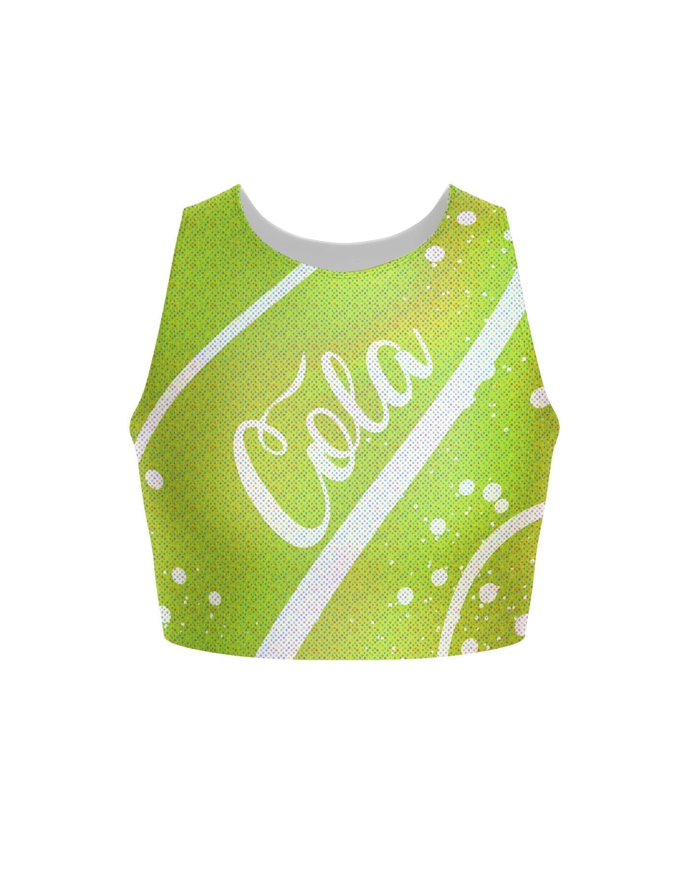 Cola Sleeveless Crop Top