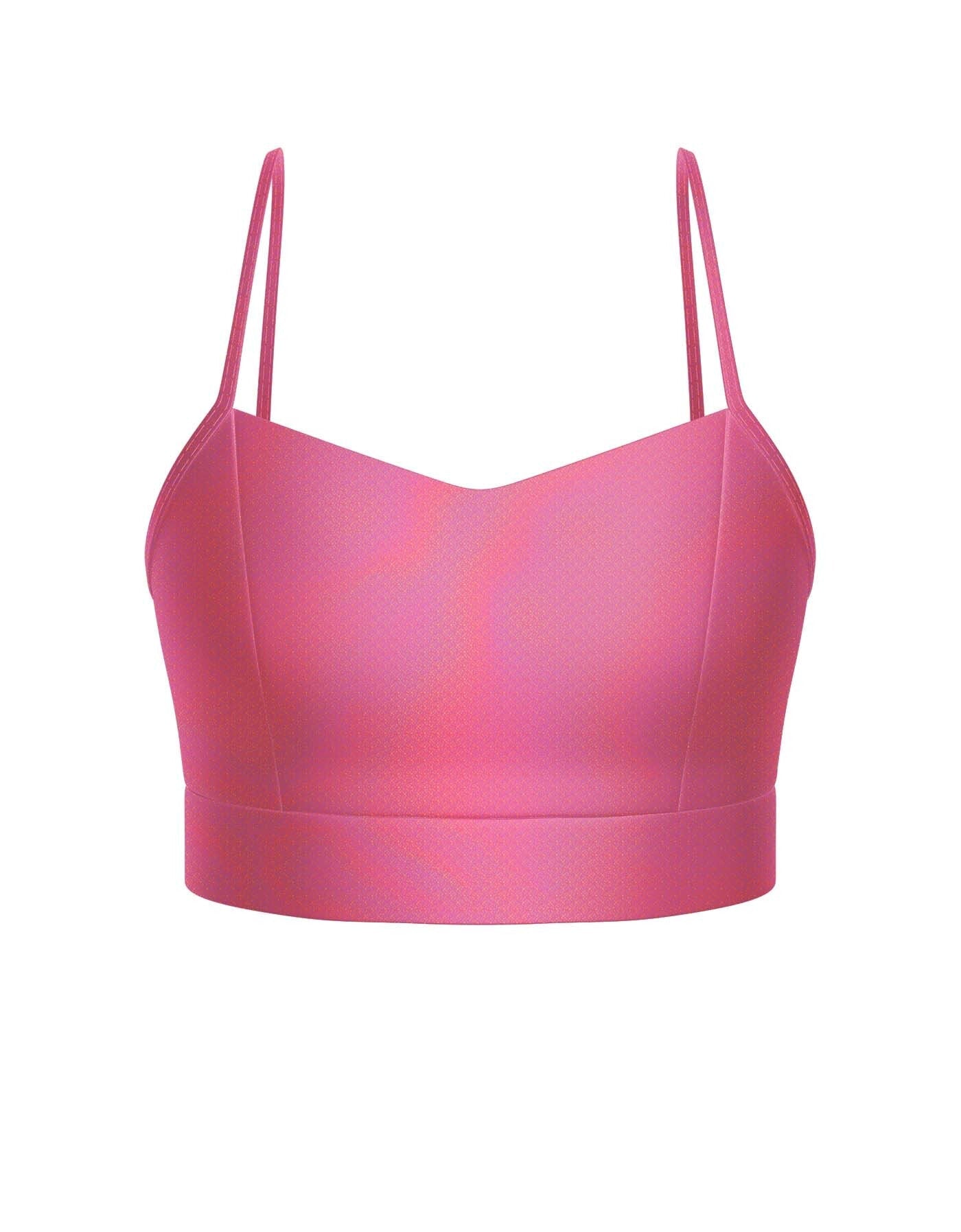 Solid Hologram Bustier