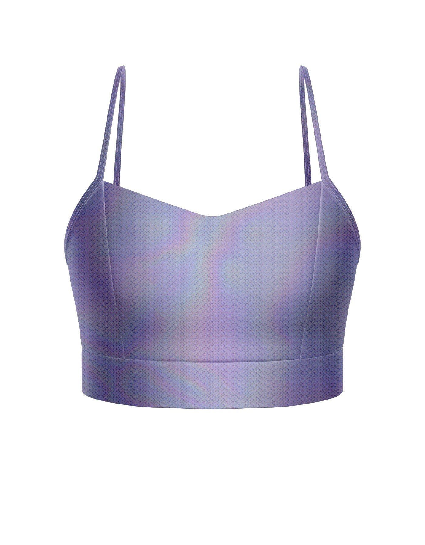 Solid Hologram Bustier