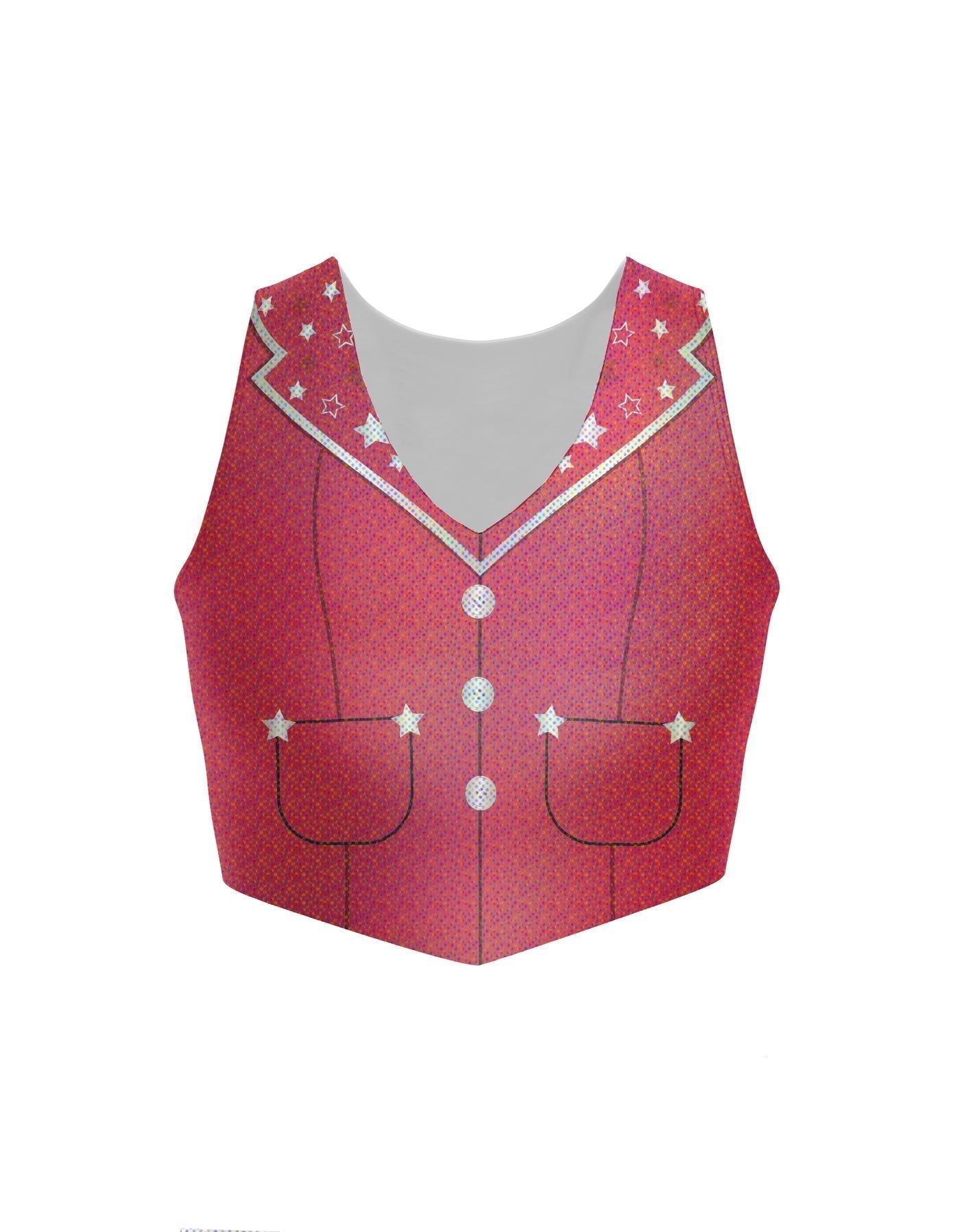 Cowgirl Baby V Neck Crop