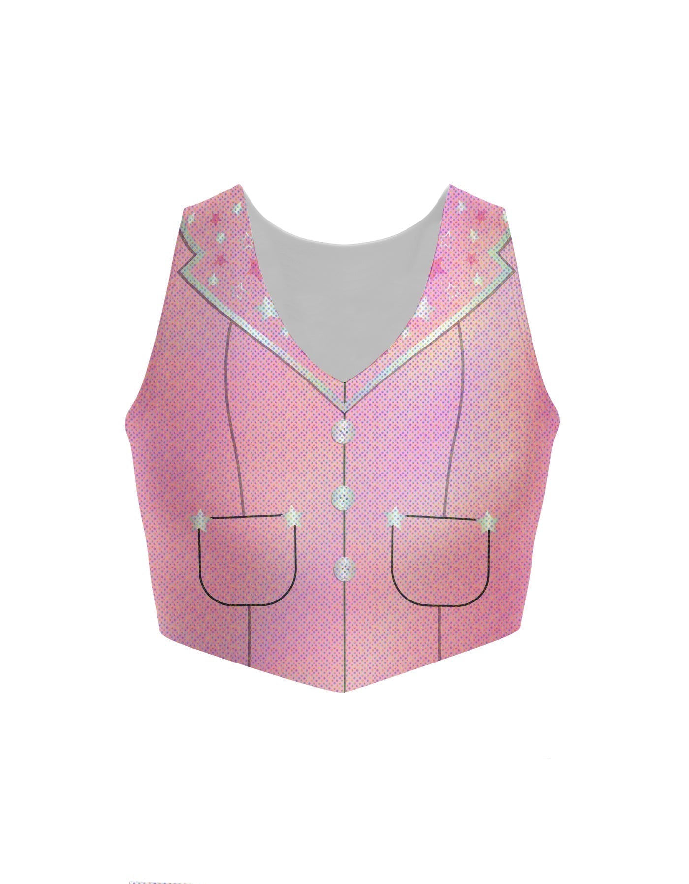 Cowgirl Baby V Neck Crop