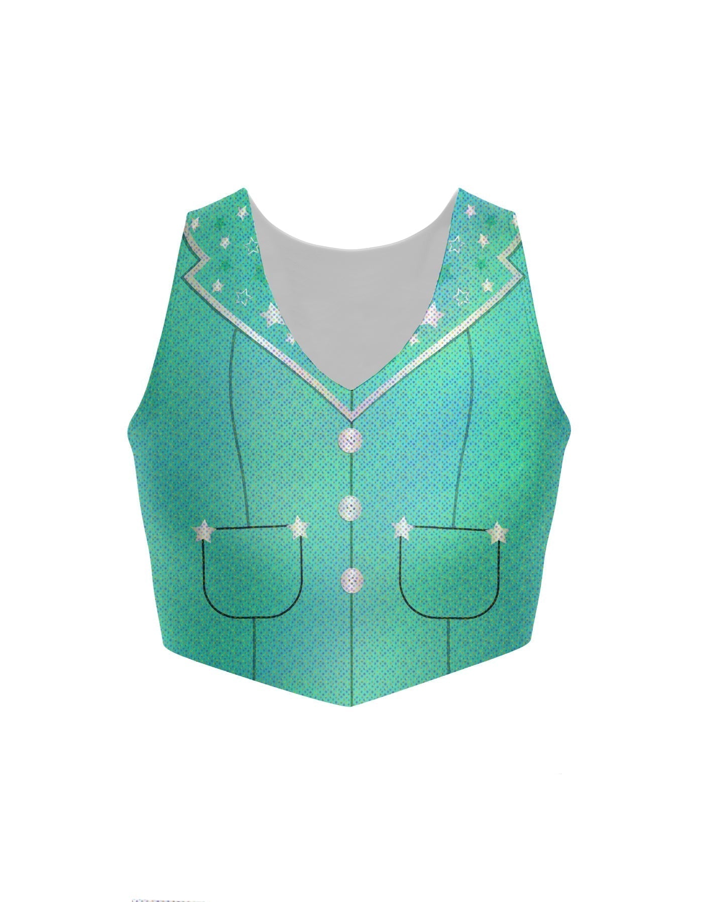 Cowgirl Baby V Neck Crop