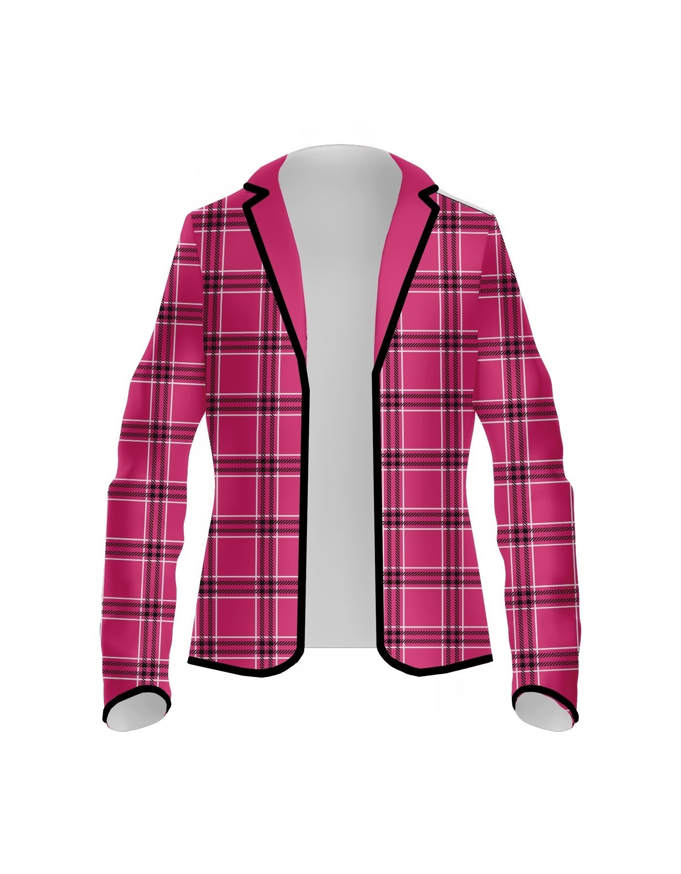 Totally Clueless Cropped Scuba Jacket Ladies