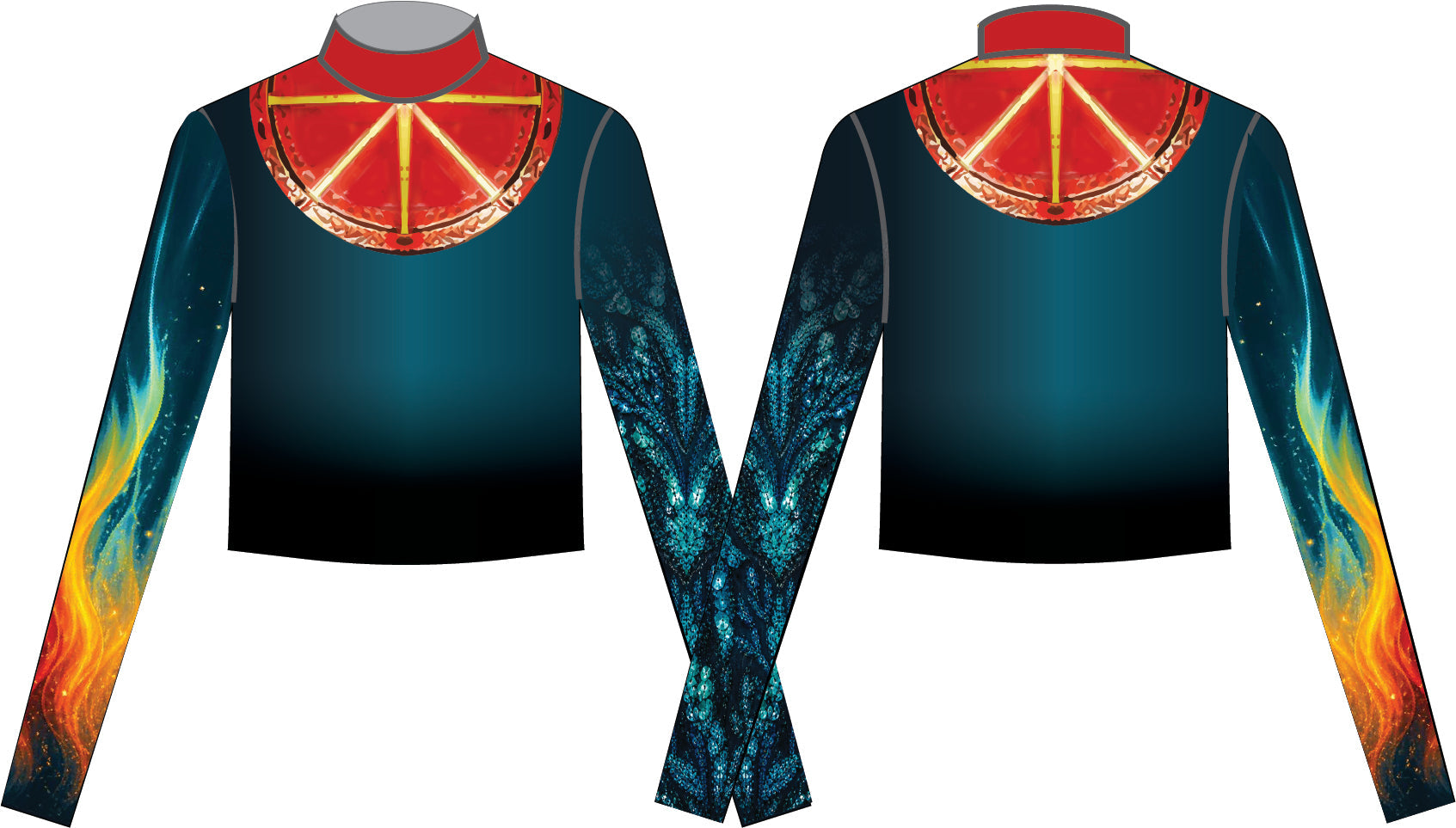 LT HS - Carmina Burana Performance Top Mid Rise Straight - Mystique