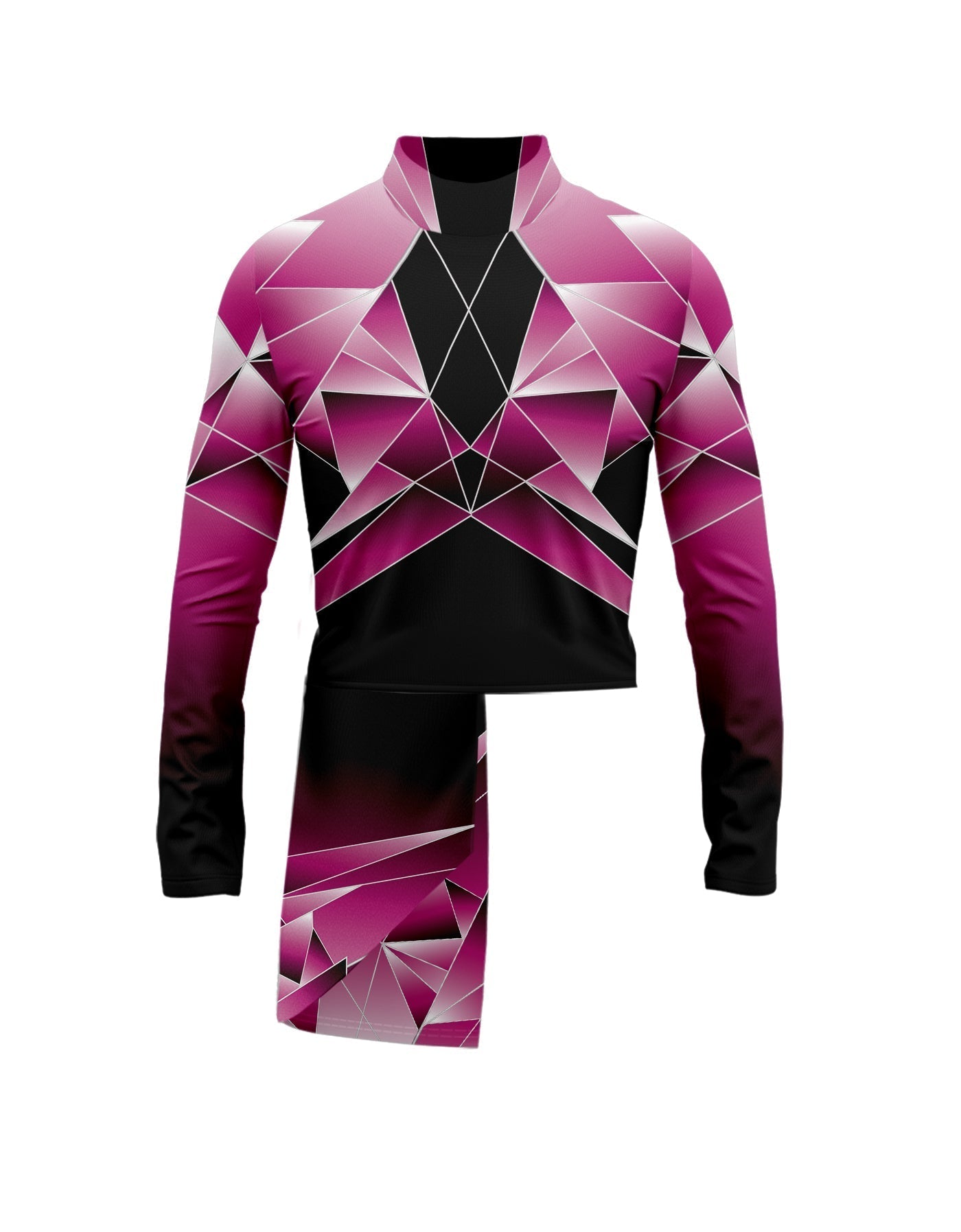 Ombre Prism Performance Top with Drop