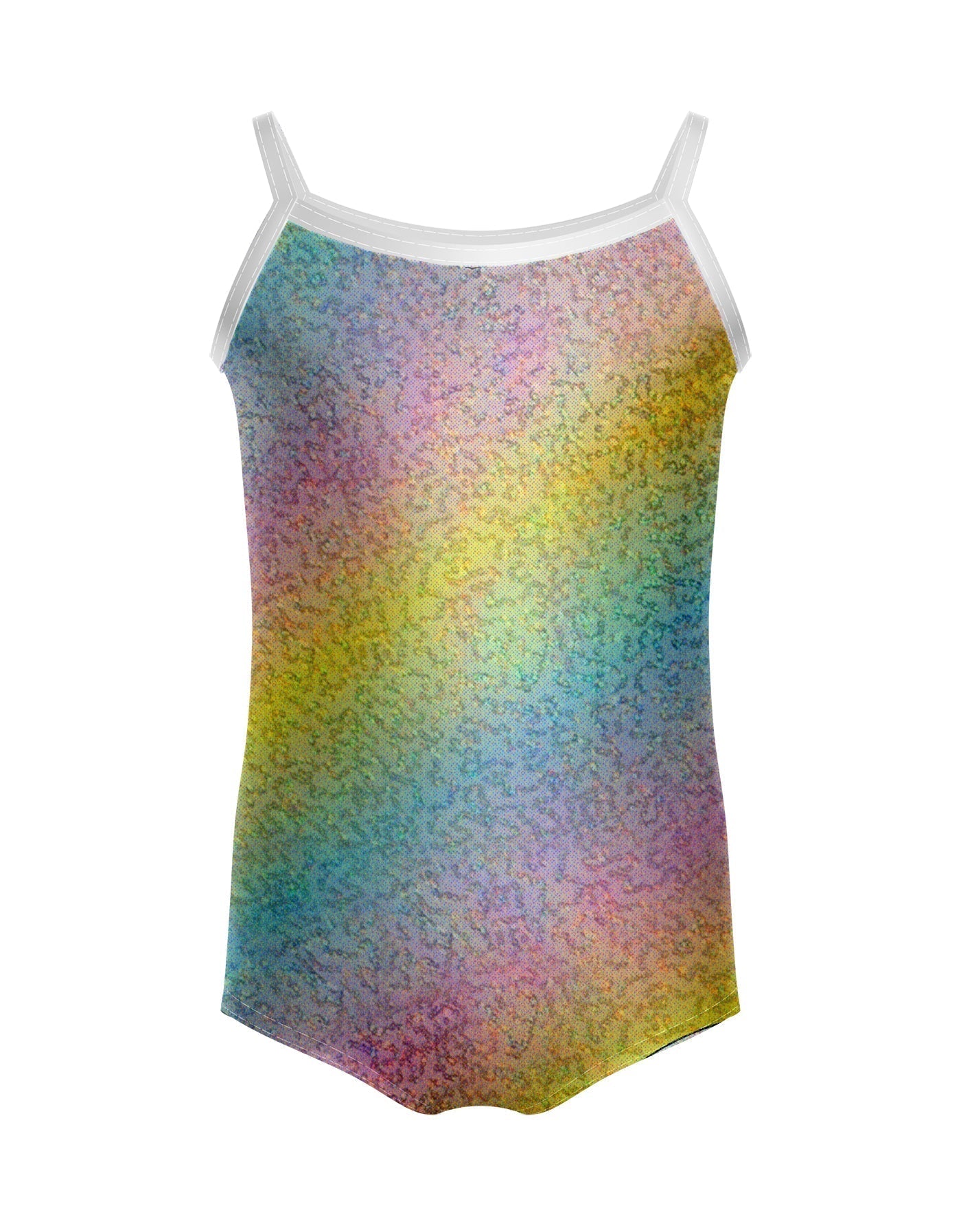 Sparkling Rainbow Camisole No Slider Leotard