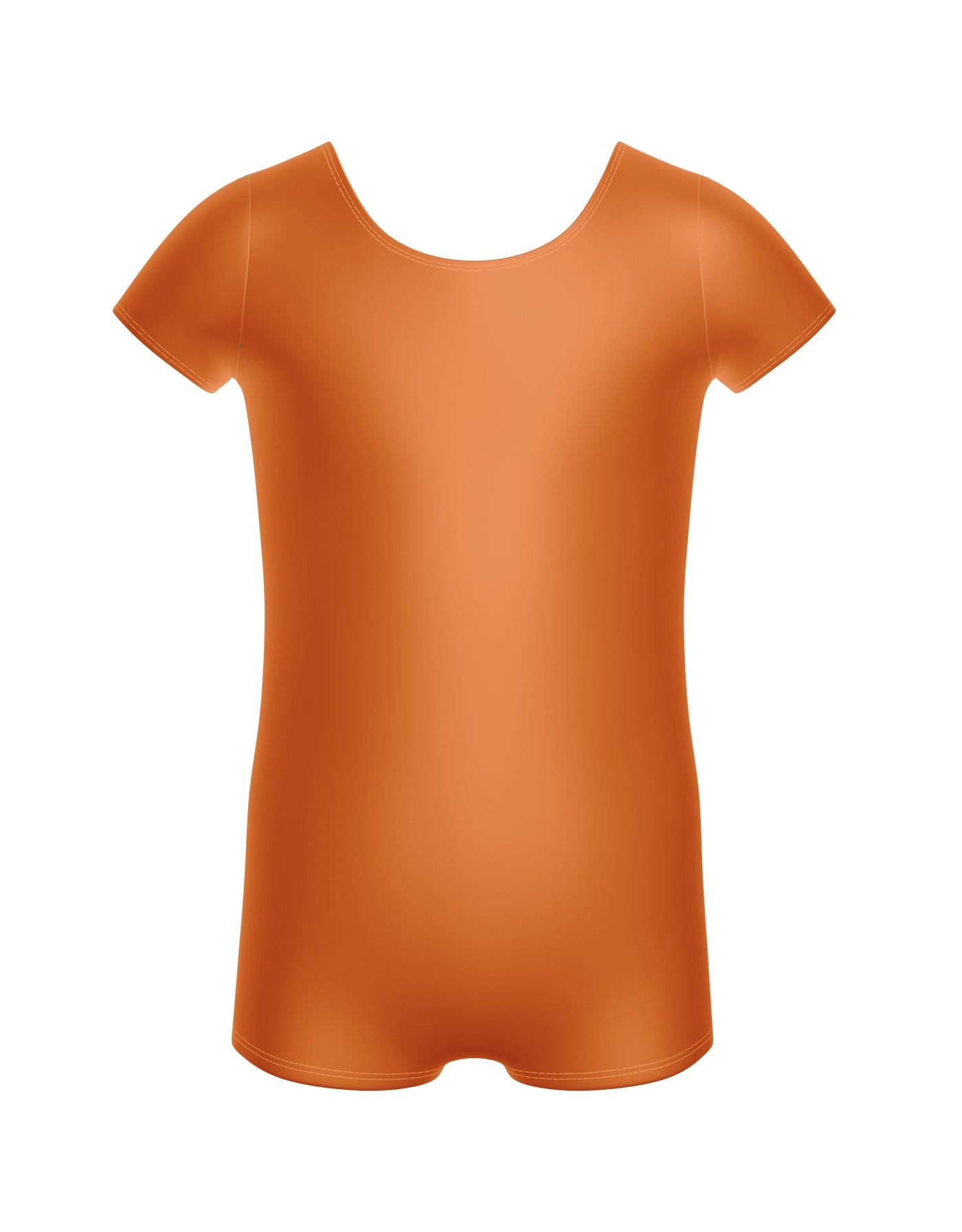 Solid Lycra Cap Sleeve Biketard