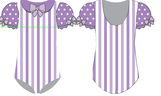Nursery Puff Sleeve Leotard