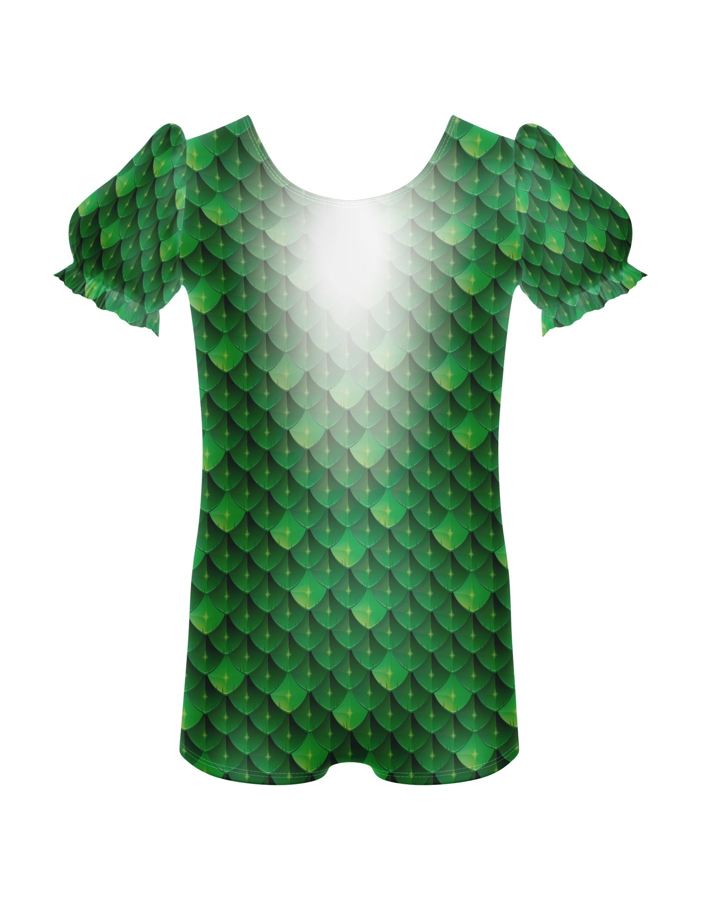 T-Rex Puff Sleeve Biketard