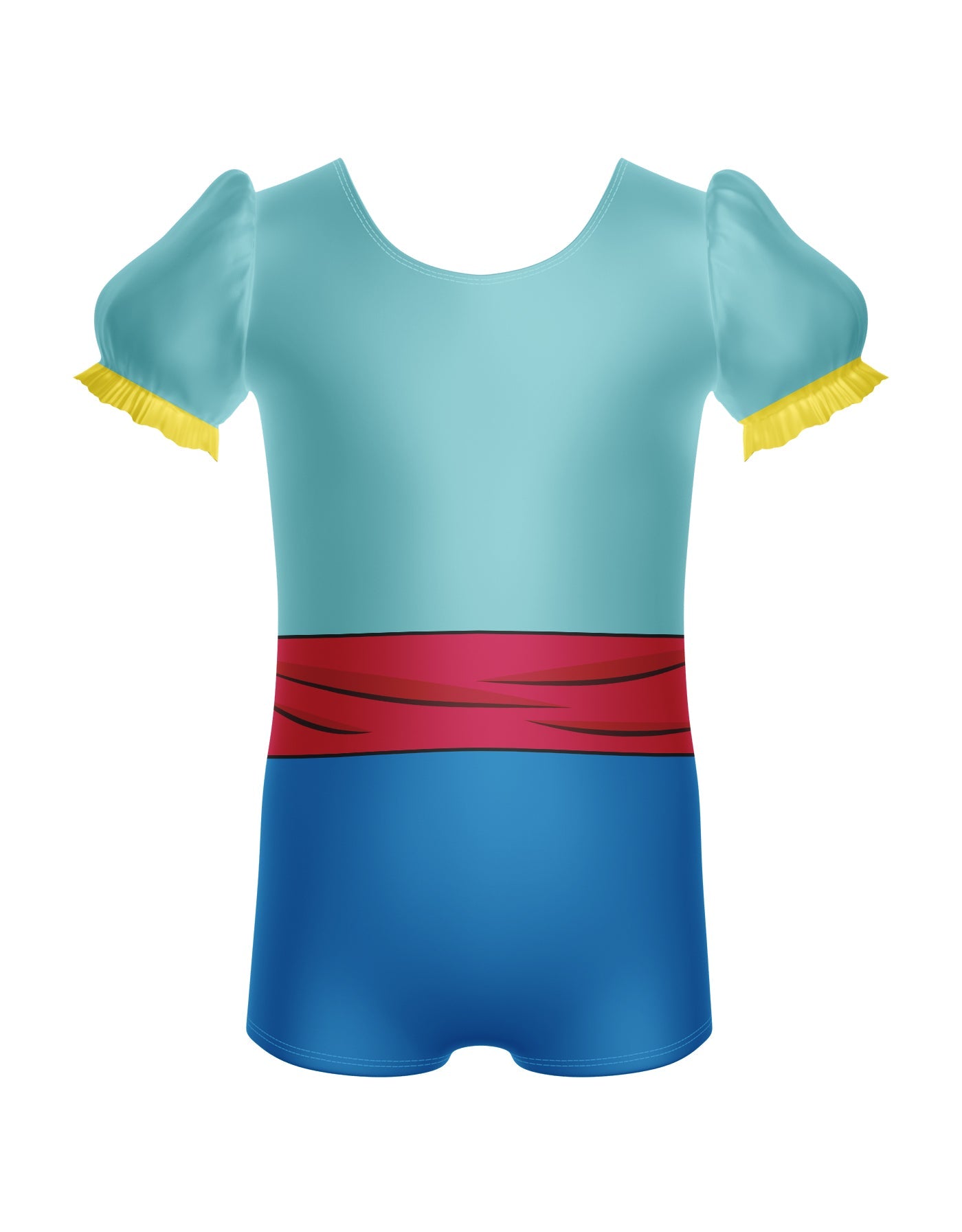 Magical Genie Puff Sleeve Biketard