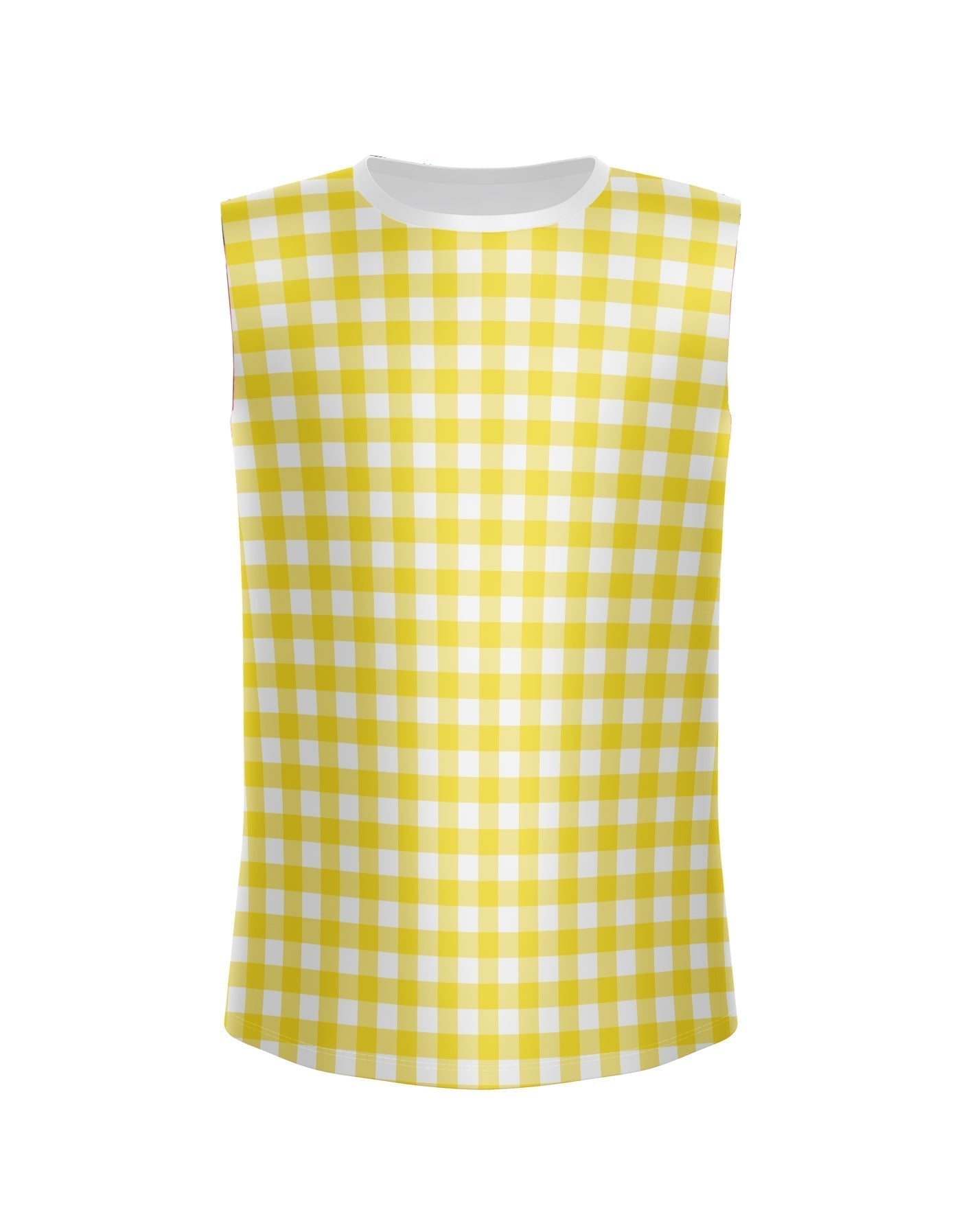 Gingham Baby Tank Shirt