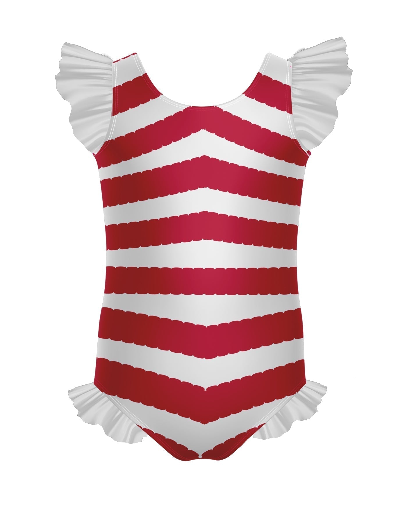 Beach Baby Tank with Gather Sleeve and Legs Leotard