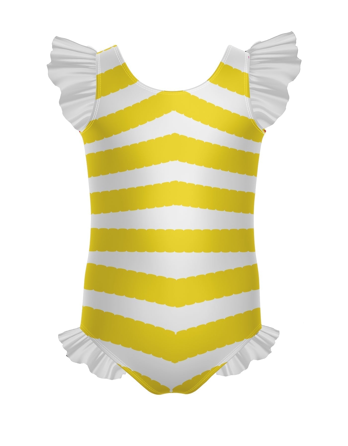 Beach Baby Tank with Gather Sleeve and Legs Leotard