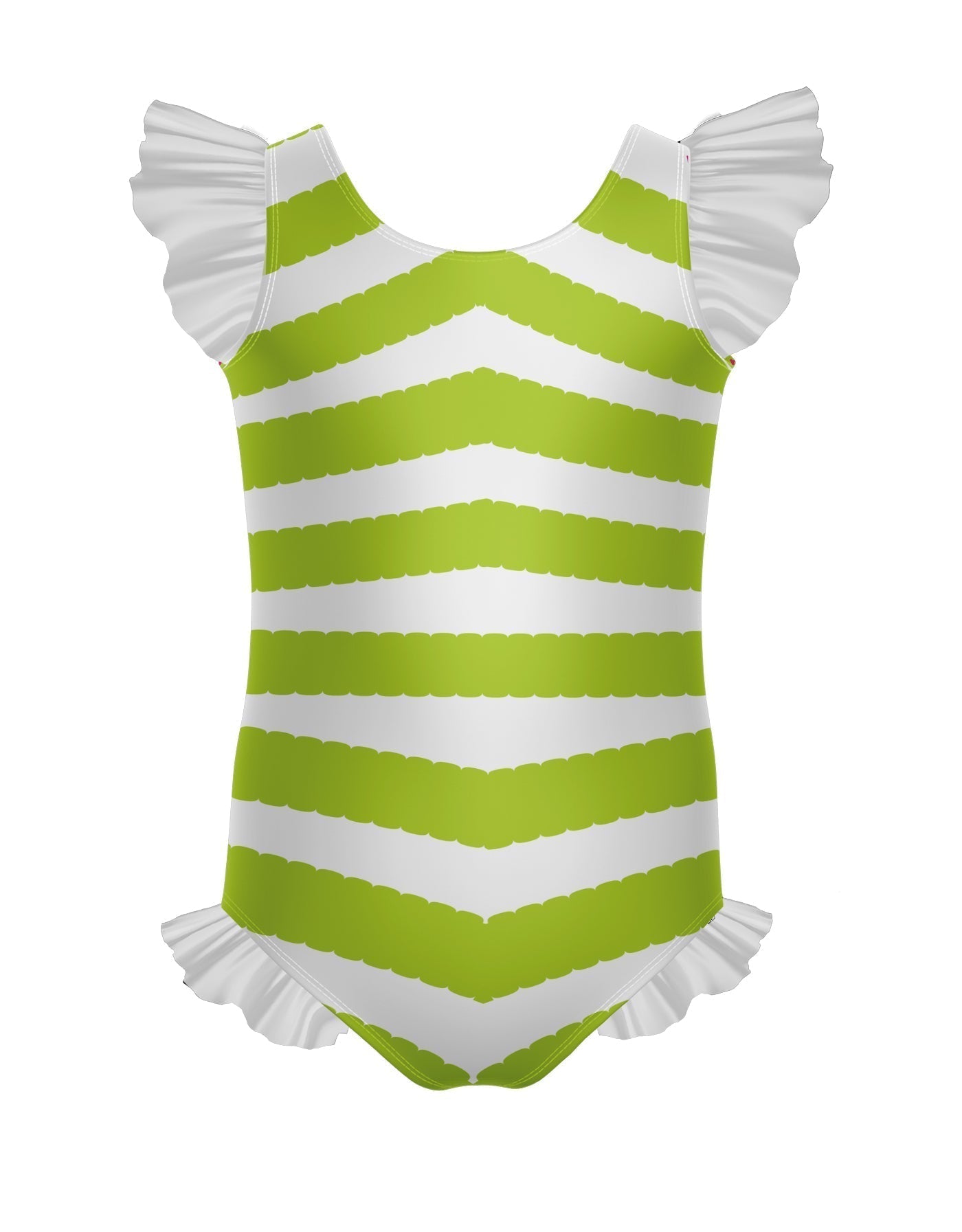 Beach Baby Tank with Gather Sleeve and Legs Leotard
