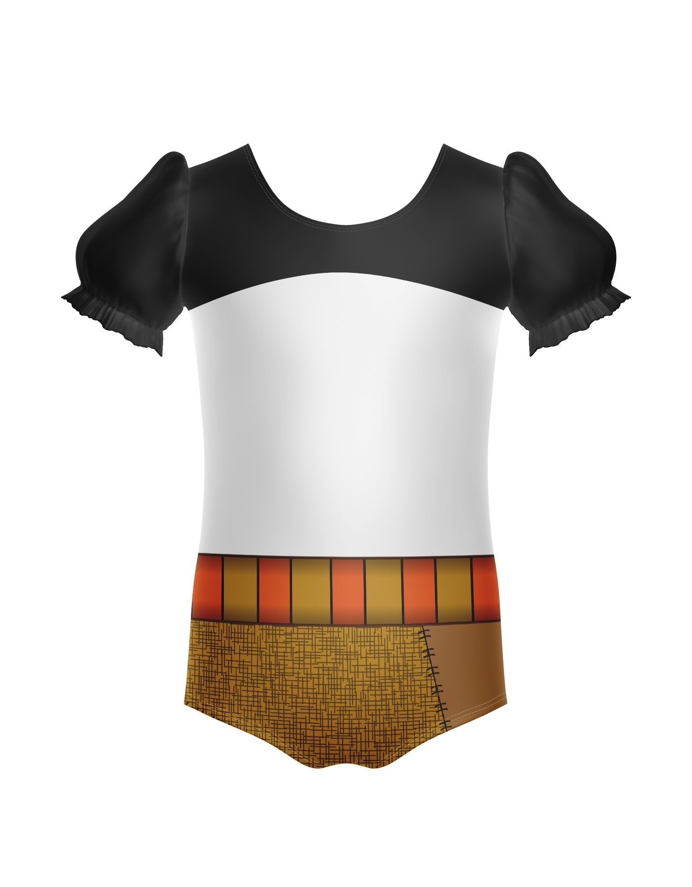 Karate Animals - Panda - Kung Fu Panda Puff Sleeve Leotard