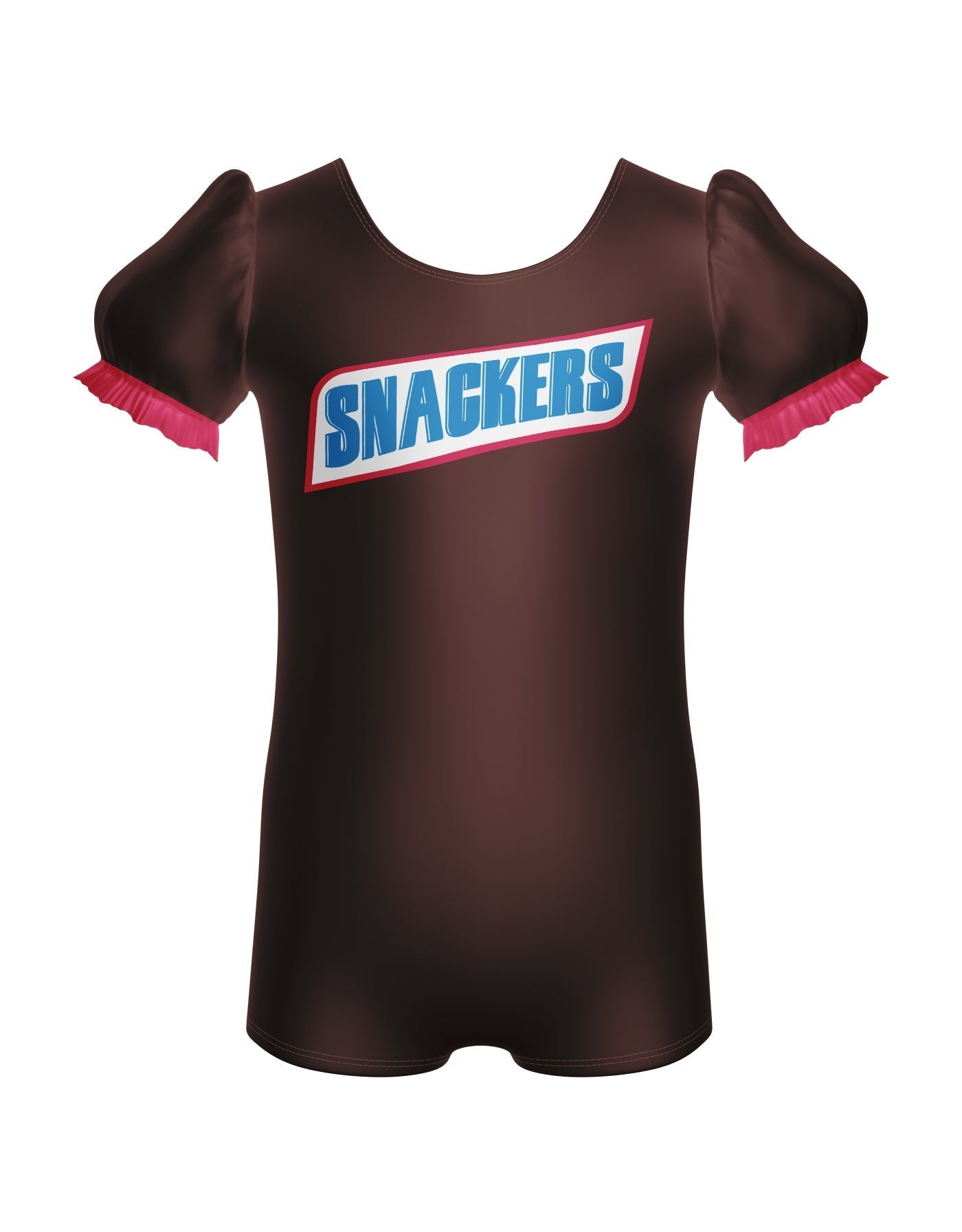 Snackers Puff Sleeve Biketard