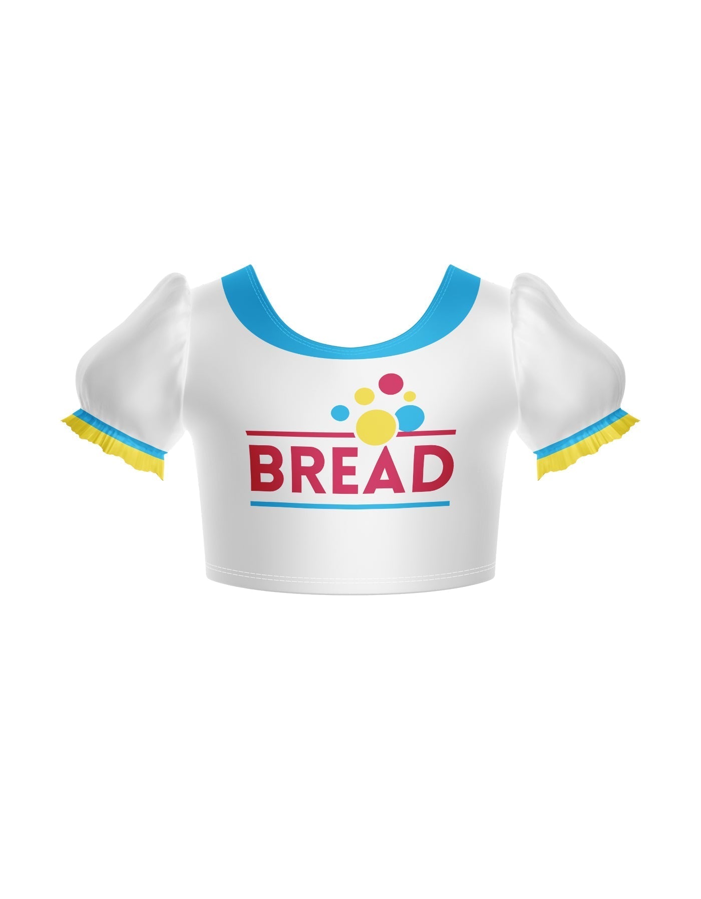 Wonda Bread Puff Sleeve Crop Top