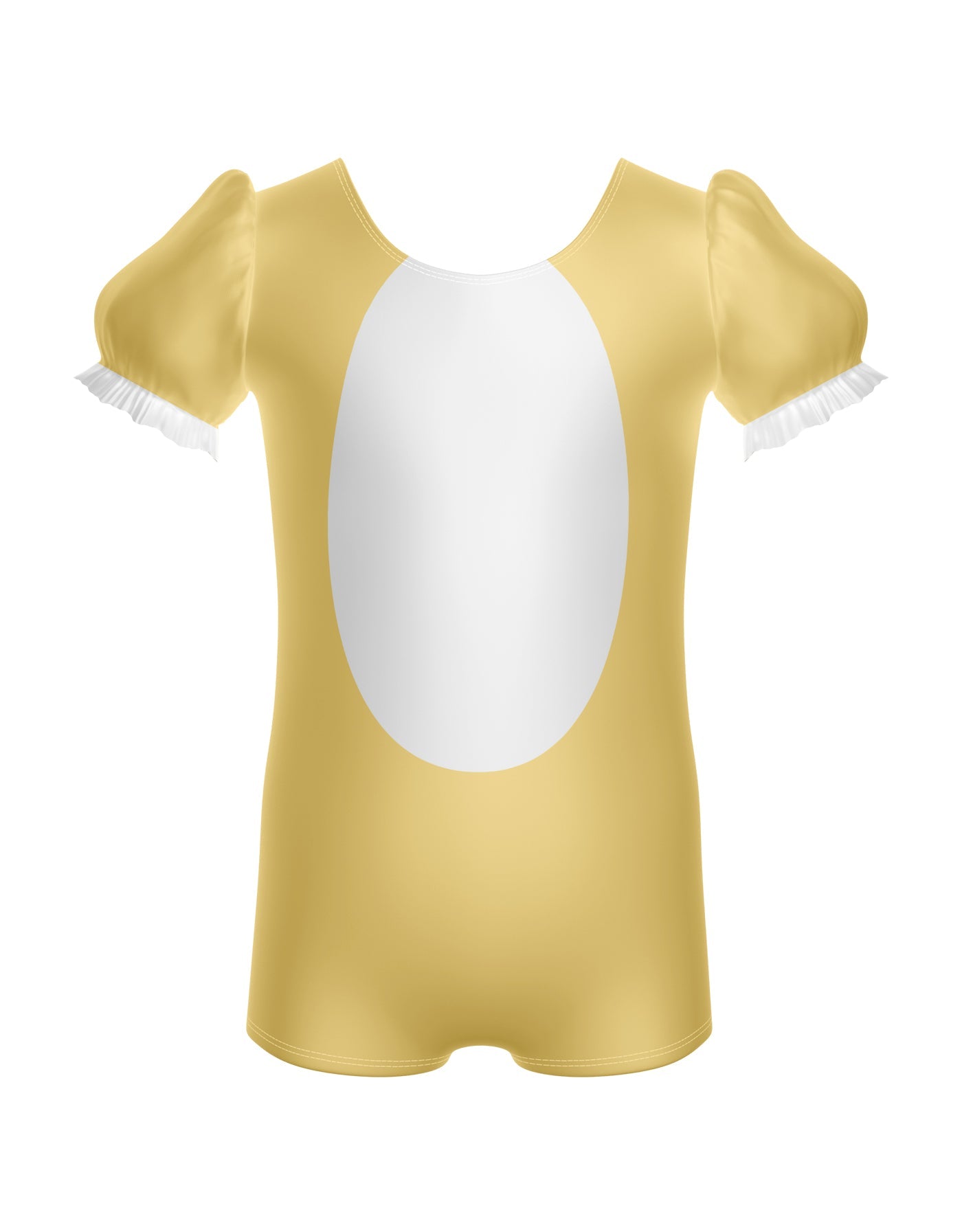 Little Rabbit Puff Sleeve Biketard