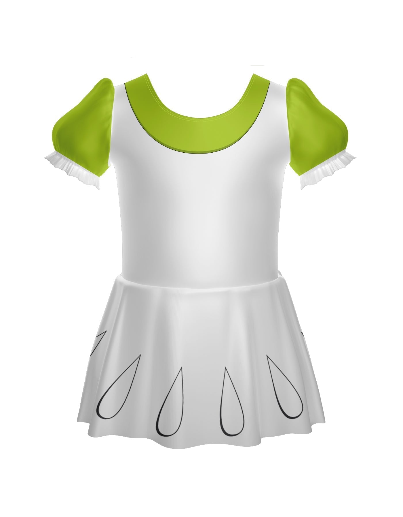 Smurfettes Puff Sleeve Dress