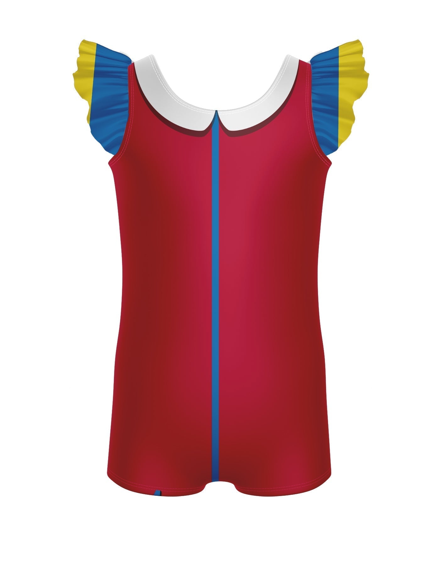 Fairest of them All Tank Gather Sleeve Biketard
