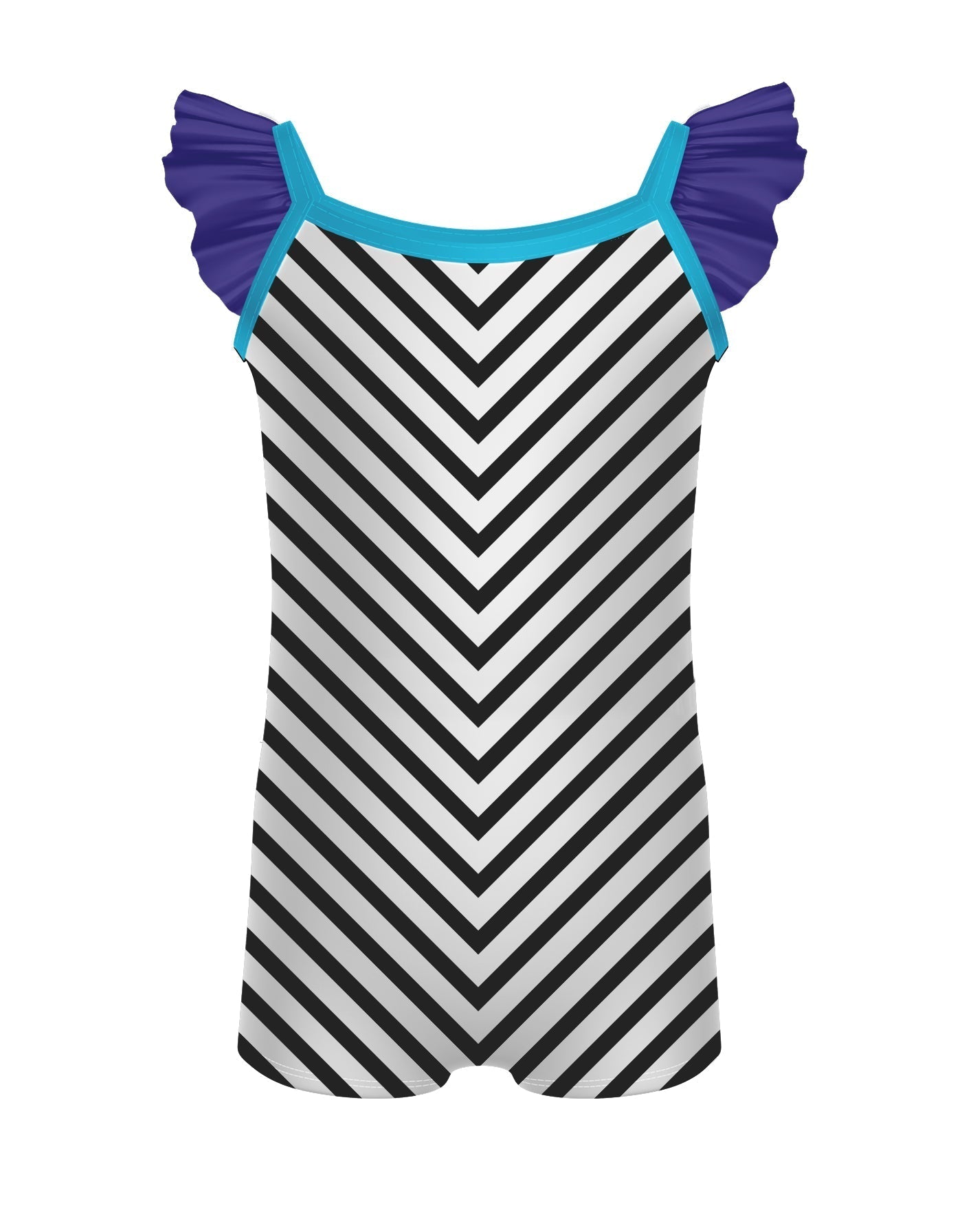 Banana Split Camisole Flutter Sleeve Biketard
