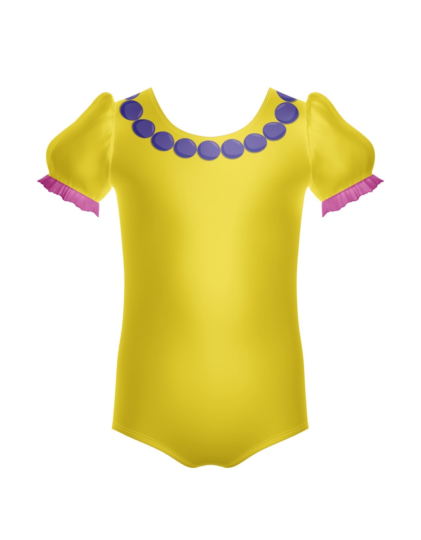 Lets Get Fancy Puff Sleeve Leotard